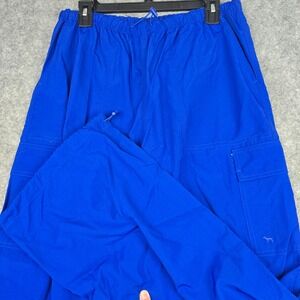 PINK Victoria's Secret Pants Womens Medium Blue Relaxed Cargo Parachute Jogger